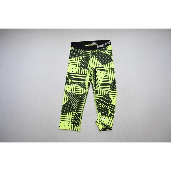 Nike Pro Leggings Dri Fit Compression Yoga Performance Pants Womens Sz Medium - Picture 1 of 7